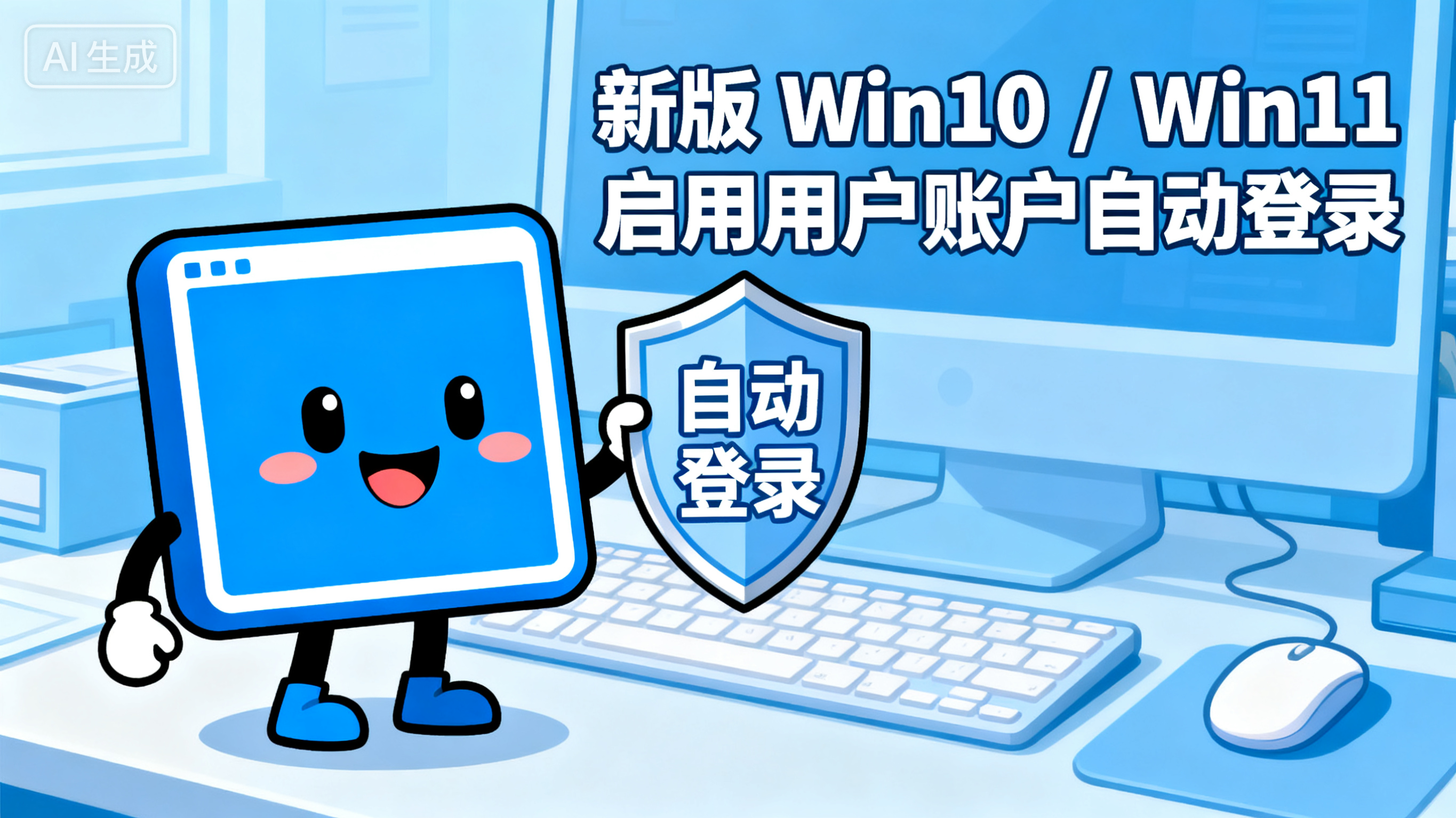 新版 Win10 / Win11 启用用户账户自动登录